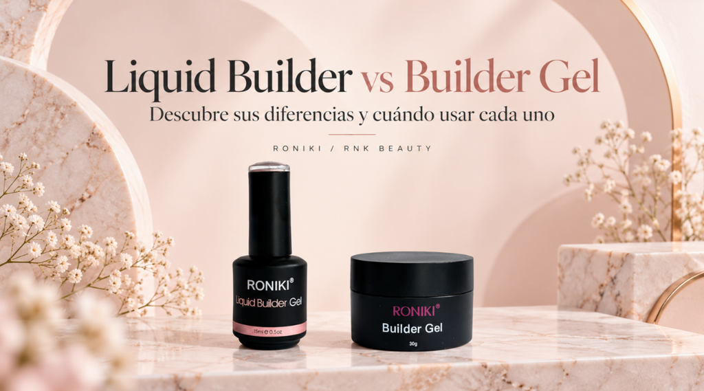 Liquid Builder vs Gel de Construcción: diferencias y ventajas